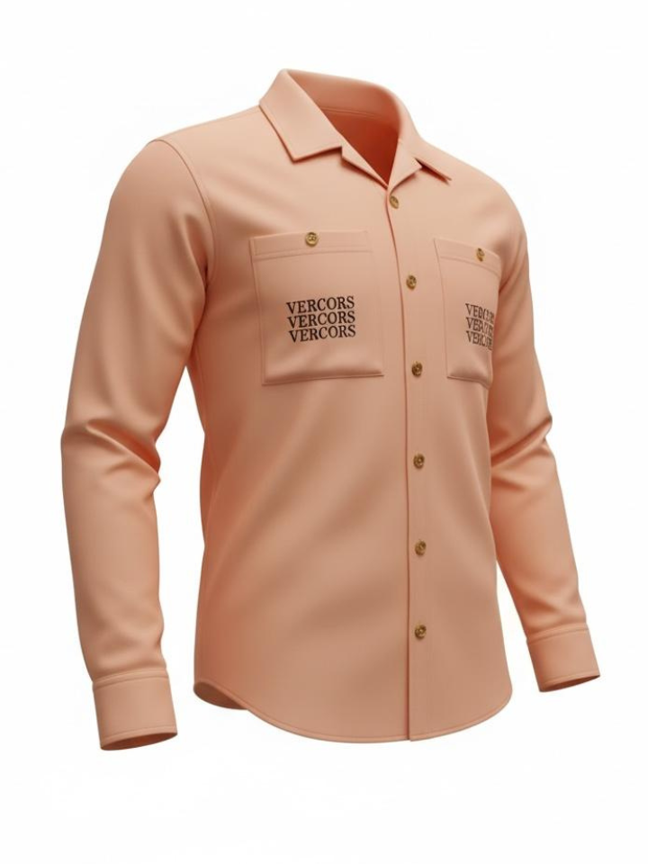 Ramie Shirt with Pockets